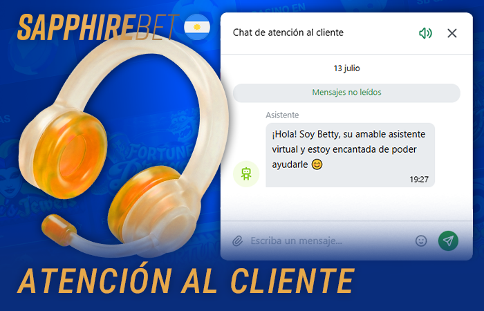 ¿Qué sistemas de asistencia ofrece Sapphirebet?