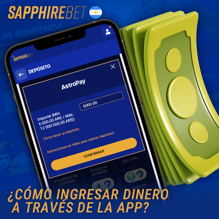 Formas disponibles para recargar tu cuenta Sapphirebet en Argentina