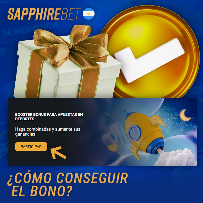 Pasos para reclamar el bono de bienvenida de Sapphirebet