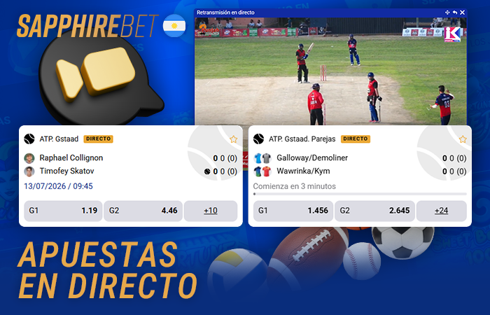 Apuestas deportivas en tiempo real