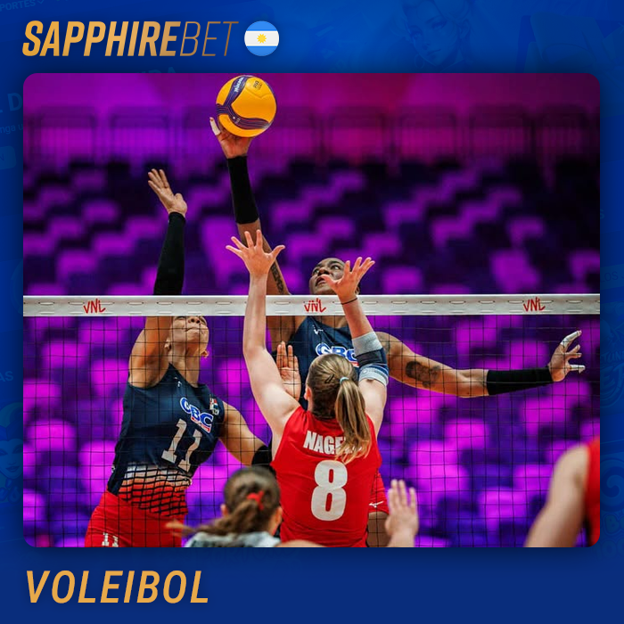¿Qué tipos de apuestas de voleibol hay disponibles en Sapphirebet Argentina?