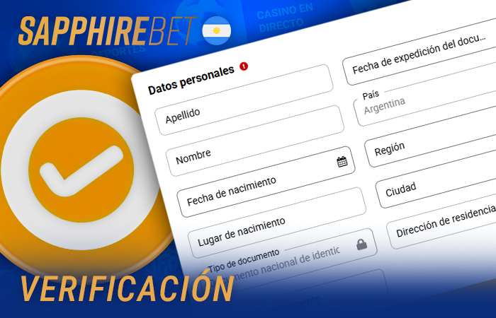 ¿Cómo puedo verificar en Sapphirebet?